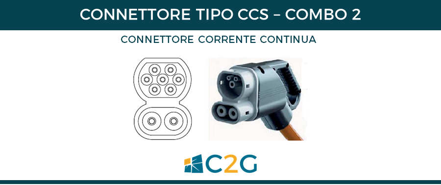 Connettore CCS Combo 2 - connettori ricarica auto elettriche