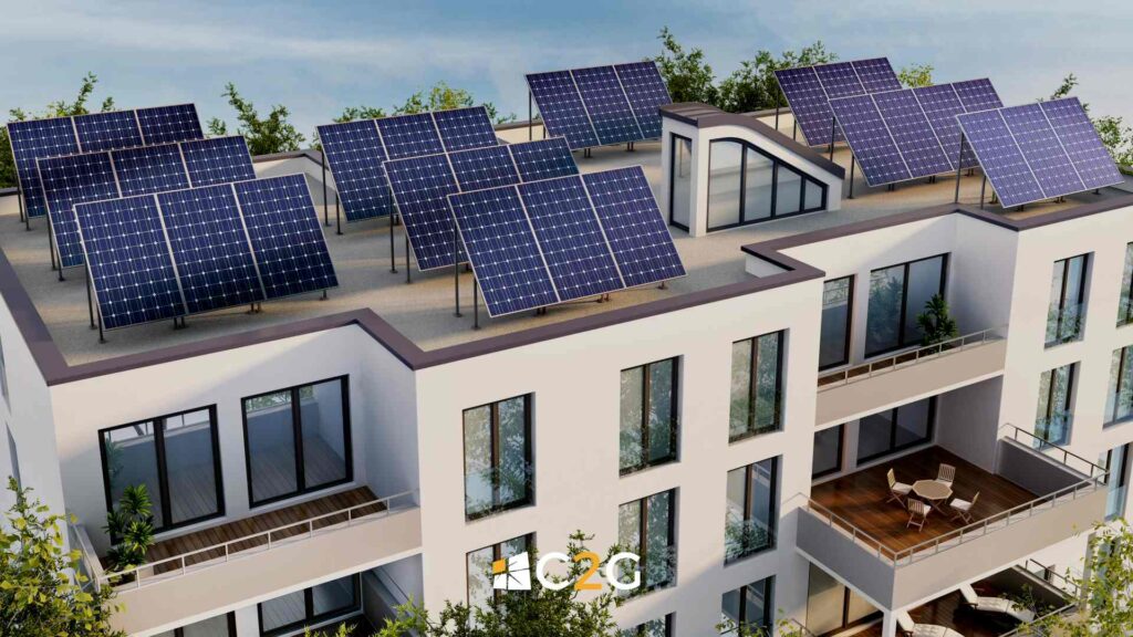 Impianto fotovoltaico hotel - C2G Solar