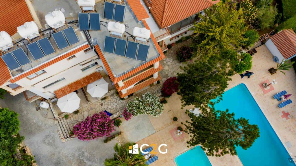 Impianto fotovoltaico hotel alberghi BeB negozi, centri- C2G Solar