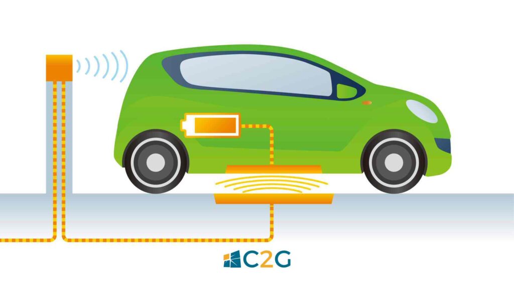 Ricarica wireless auto elettriche - C2G Solar