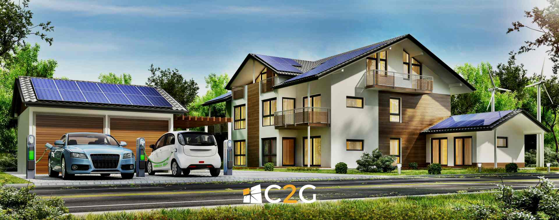 Risparmiare con fotovoltaico e ricarica auto elettriche - C2G Solar